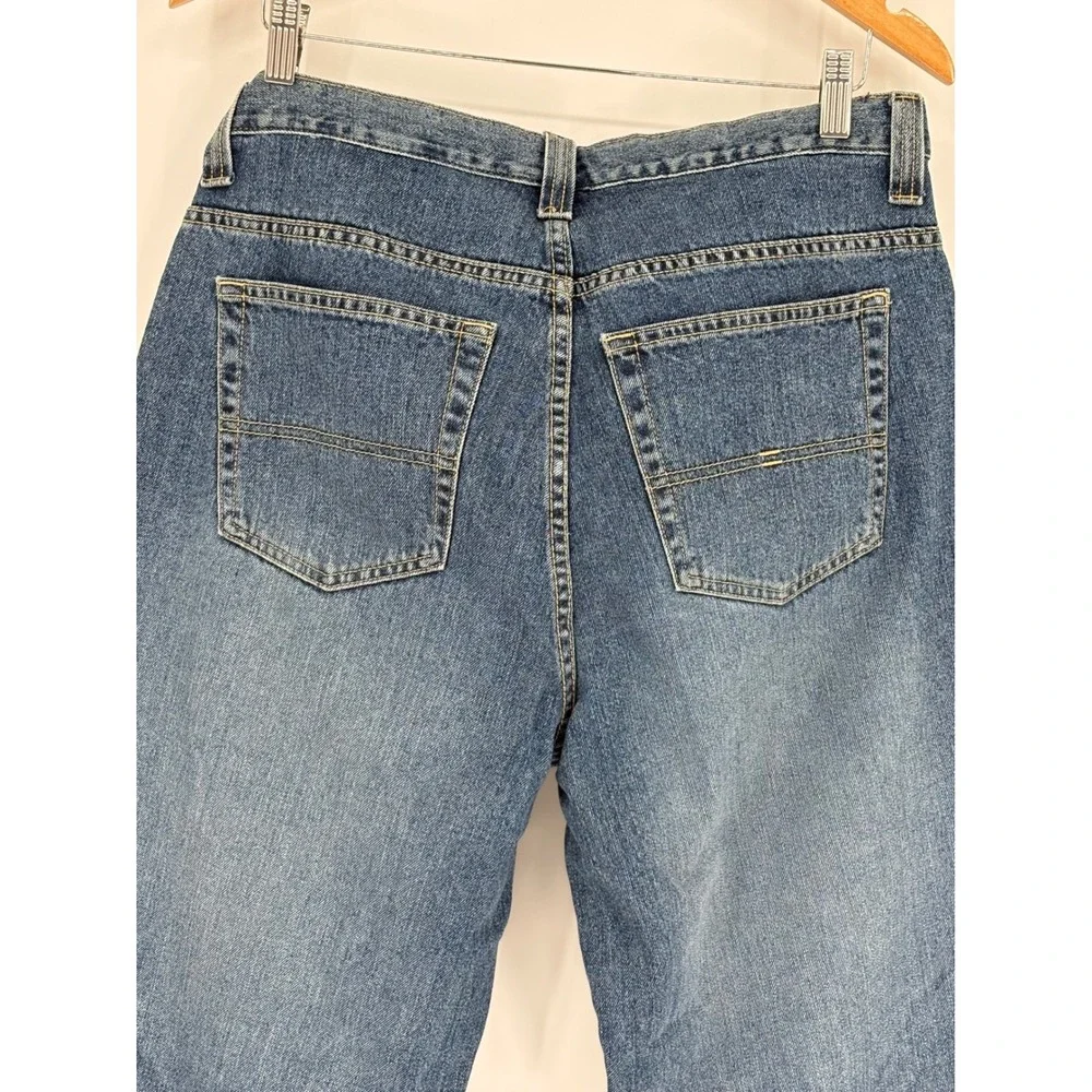 Vintage U.S.‎ Polo Assn Jeans Mens 34x32 Blue Relaxed Baggy Fit Straight Y2K 90s